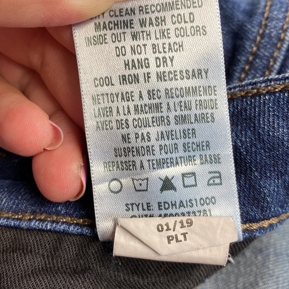 Sam Edelman The Kitten Mid Rise Skinny Ankle Jeans Size 31 - Picture 13 of 14